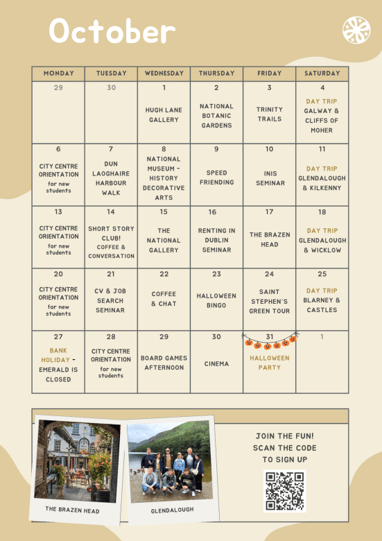 Emerald social program-GLC鉅霖遊學