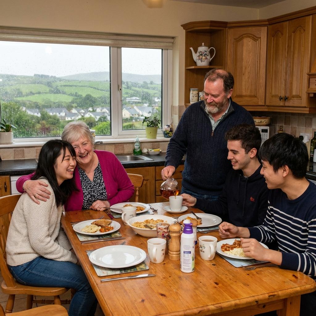 Limerick 遊學住宿：Homestay 寄宿家庭