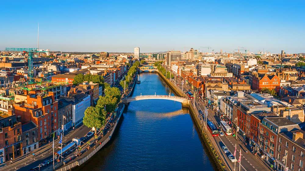 愛爾蘭都柏林 Dublin 城市景觀與語言學校環境